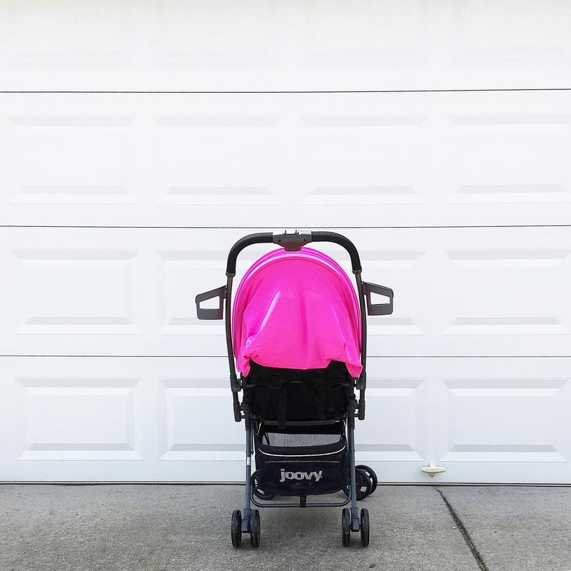 joovy balloon stroller pink