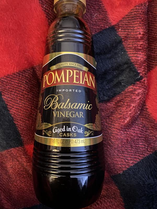 Pompeian Balsamic Vinegar, Sweet & Tangy, 16 fl oz, BPA-Free