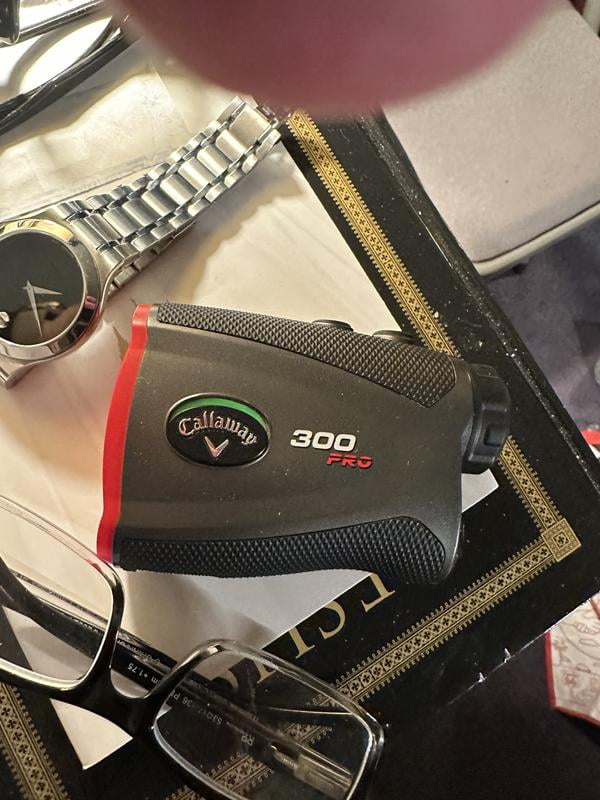 Callaway 300 Pro Laser Rangefinder - Golf Yardage Finder with