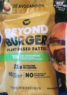 Beyond Meat Beyond Burger Plant-Based Patties 6 pk, 24 oz - Walmart.com