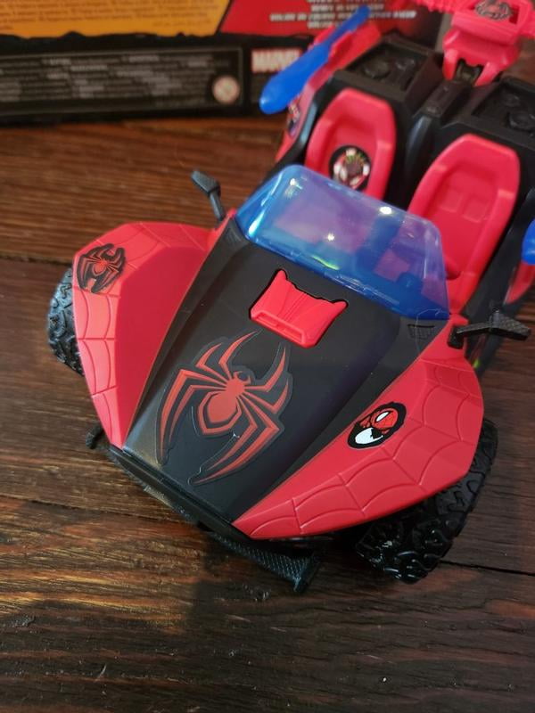 Miles Morales Remix Race Car Figure, Personaggio e Auto, Età 4+, Marvel Spider-Man VenomVersus Epic World of Action – Aladino Store