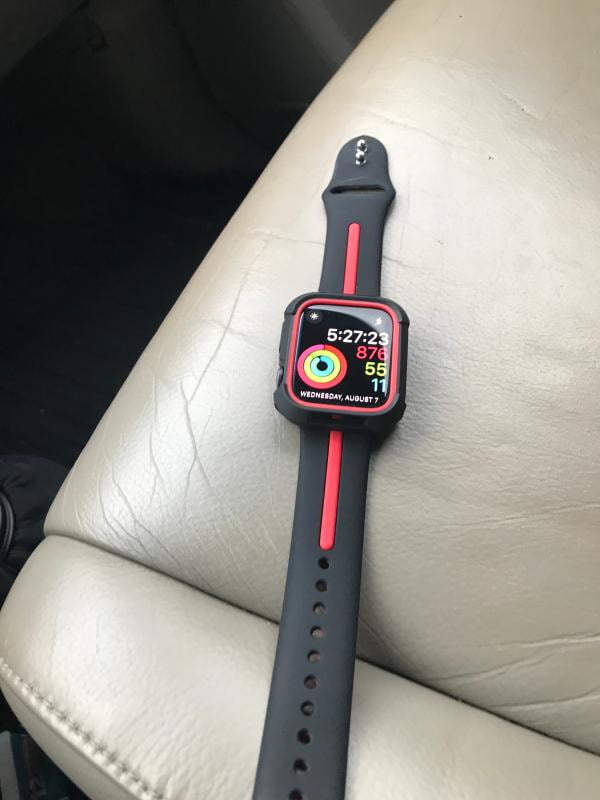 Apple Watch Series 4 GPS + Cellular - 44mm - Sport Band - Aluminum 