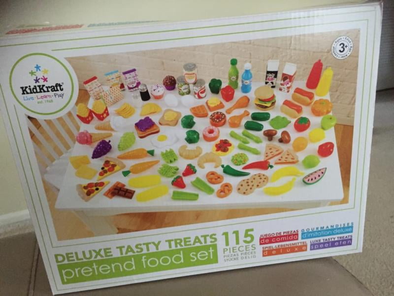 kidkraft deluxe tasty treats pretend play food