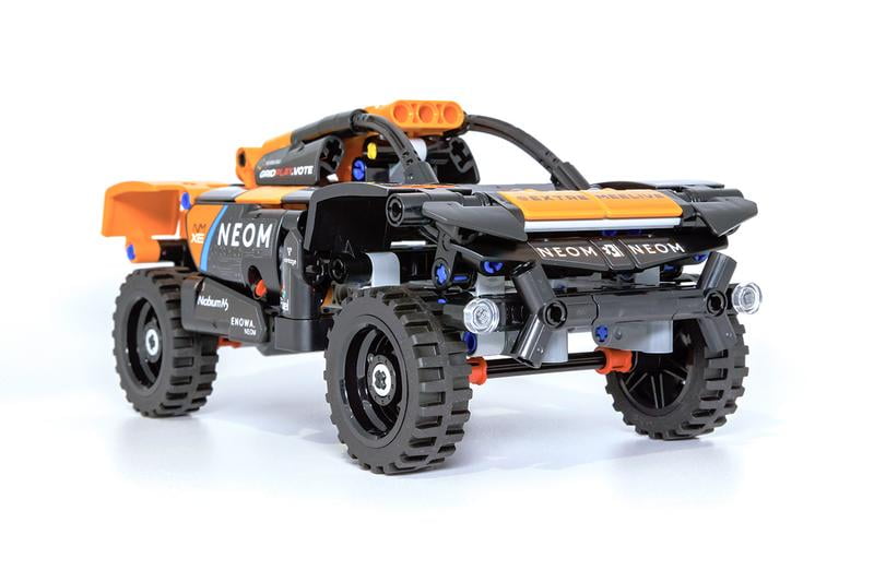 LEGO Technic NEOM McLaren Extreme E Race Car, Off-Road Pull Back