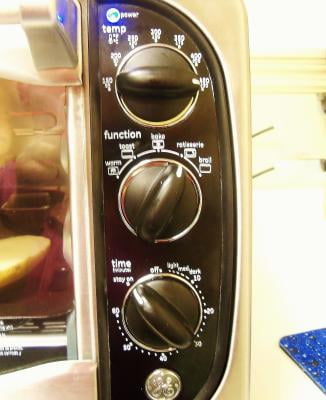 General Electric 0 75 Cu Ft Black Chrome Toaster Convection