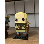 LEGO BrickHeadz 40751 Legolas and Gimli Collectible Set, The Lord of ...