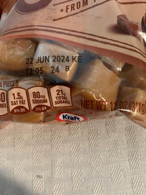 Kraft Caramels Candy Squares, 11 oz, Individually Wrapped