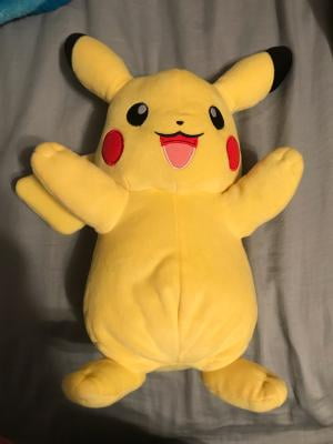 pokémon power action interactive plush pikachu
