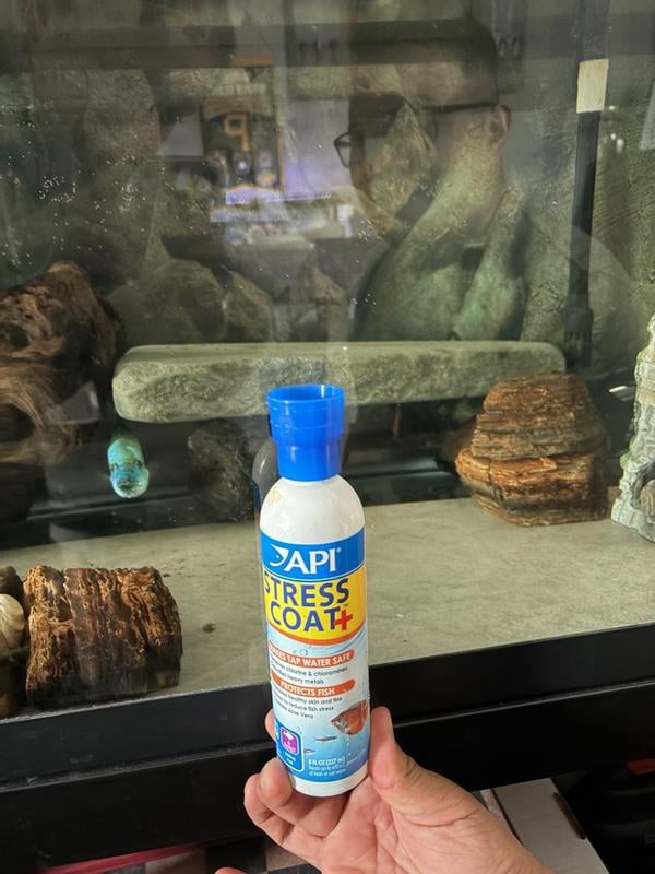 API Stress Coat Water Conditioner and Dechlorinator, 4 fl oz