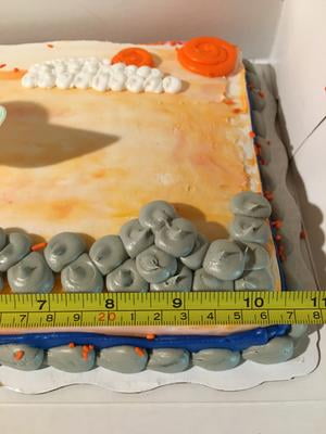 The Bakery Mandalorian The Child Sheet Cake Walmart Com Walmart Com