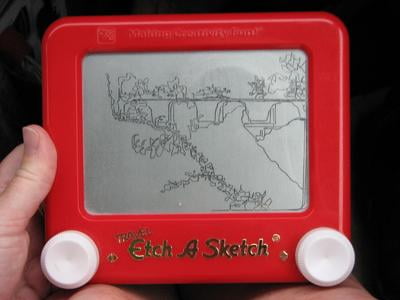 travel etch a sketch