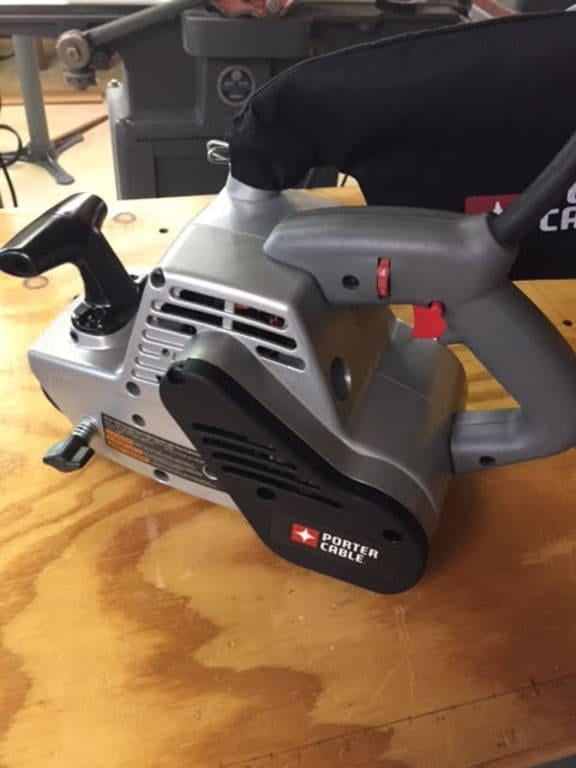 Porter cable whisper 2024 series belt sander