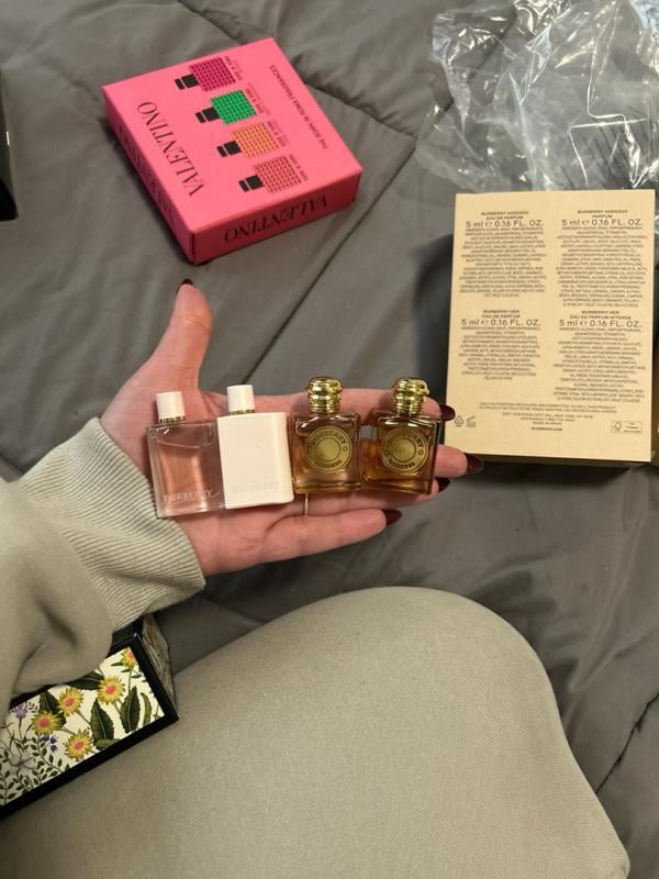 Burberry Coffret 4 Piece Mini Splash Women's Gift Set (NEW