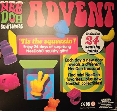 Customer reviews for Schylling NeeDoh Advent Calendar, 24