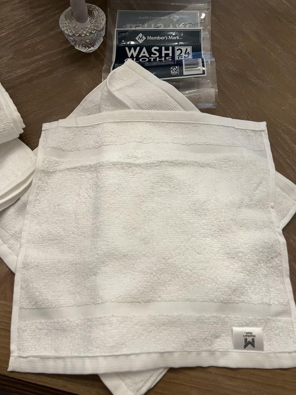 White Washcloths Commercial Washcloths 300 Pack Economy Bulk