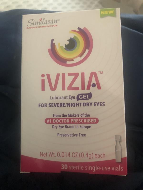 iVIZIA Eye Gel for Nighttime Dry Eyes, preservative-free, 30 single-use  vials - Walmart.com