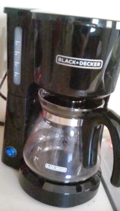 BLACK+DECKER 4-in-1 5-Cup Black Drip Coffee Maker CM0700B - The Home Depot