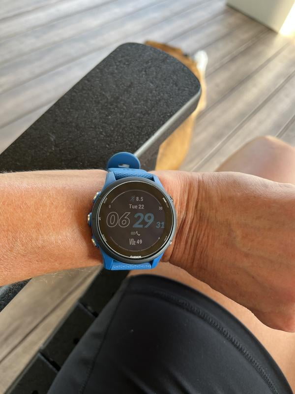 Garmin Forerunner 255 - 46 mm - black - sport watch with