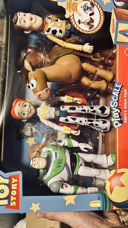 Disney and Pixar Toy Story Woody, Jessie, Bullseye, & Buzz 7 Inch