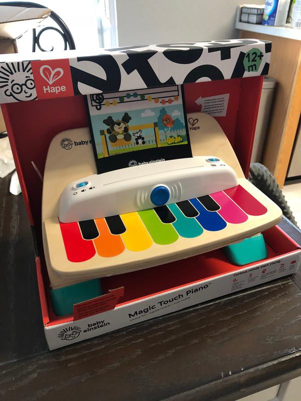 Baby Einstein Magic Touch Piano Wooden Musical Toddler Toy Ages 12 Months Walmart Com Walmart Com