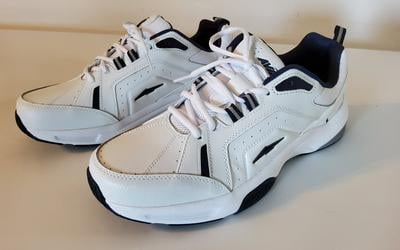 Avia Men's Quickstep Wide Width Leather and Mesh Walking Shoe with