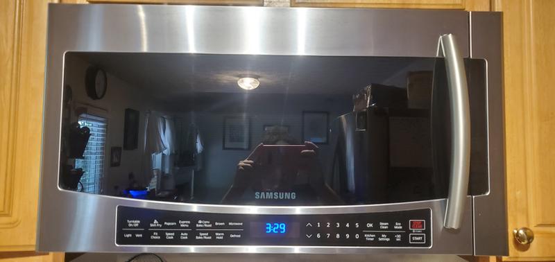 Samsung 1.7 Cu. Ft. Over The Range Convection Microwave- Stainless 