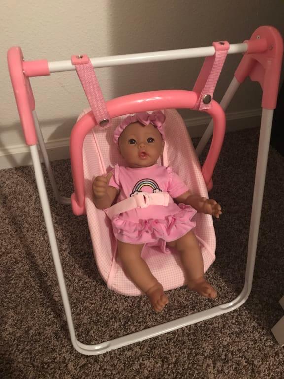 american girl doll swing