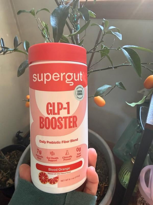 Supergut GLP-1 Daily Support Unflavored Prebiotic Fiber Blend for Appetite  Support & Digestive Health, Stick Pack Box, 8 servings - Walmart.com