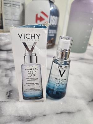 VICHY MINERAL 89 Face Serum - Hyaluronic Acid, Mineral-Rich Vichy