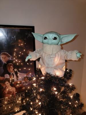 Kurt Adler 7-Inch Star Wars™ The Child Tree Topper - Walmart.com