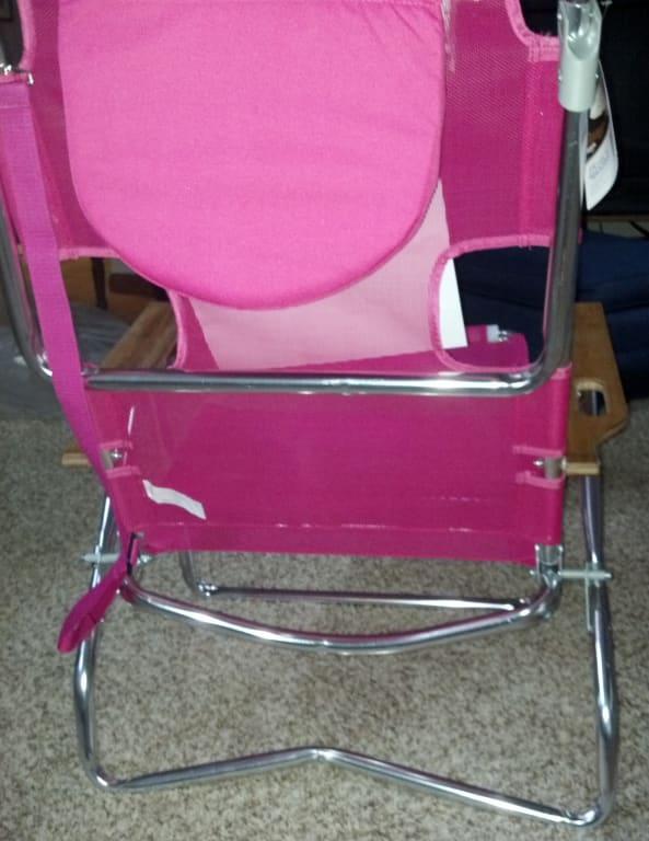 Ostrich 3 In 1 Lightweight Aluminum 5 Position Reclining Beach Chair Blue Walmart Com Walmart Com