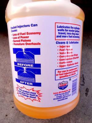 Free Shipping! Lucas Oil Fuel Treatment Gallon 7.5 Pound Cleans