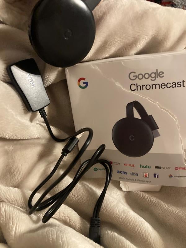 Google Chromecast Ultra Premium 1080P HDR WiFi Ethernet for