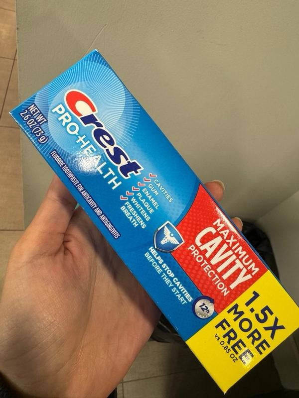 Crest Cavity Protection Toothpaste Regular 8.2oz - Delivered In As Fast As 15 Minutes