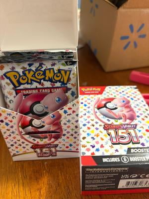 Free Shipping! Pokemon Booster Bundle Scarlet Violet 151 with 6 Packs featuring Charizard ex Venusaur ex Blastoise ex - Walmart.com Free Shipping! Pokemon Booster Bundle Scarlet Violet 151 with 6 Packs featuring Charizard ex Venusaur ex Blastoise ex - Walmart.com