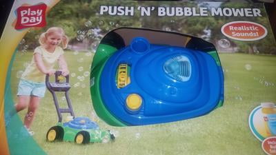 Play Day Bubble Mower Outdoor Pretend Play Toy for Kids Walmart