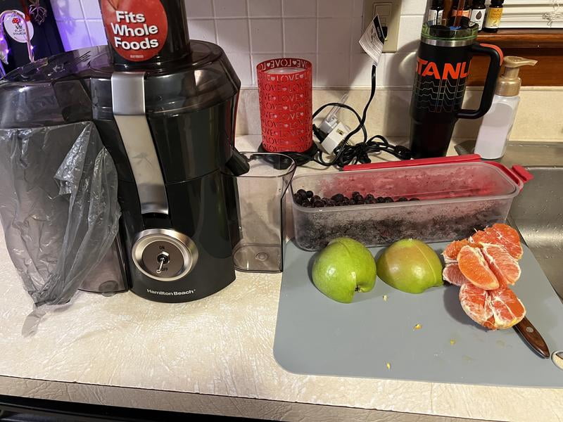 Hamilton Beach, Juicer Machine, Extra Large 3 inch Chute, 800W