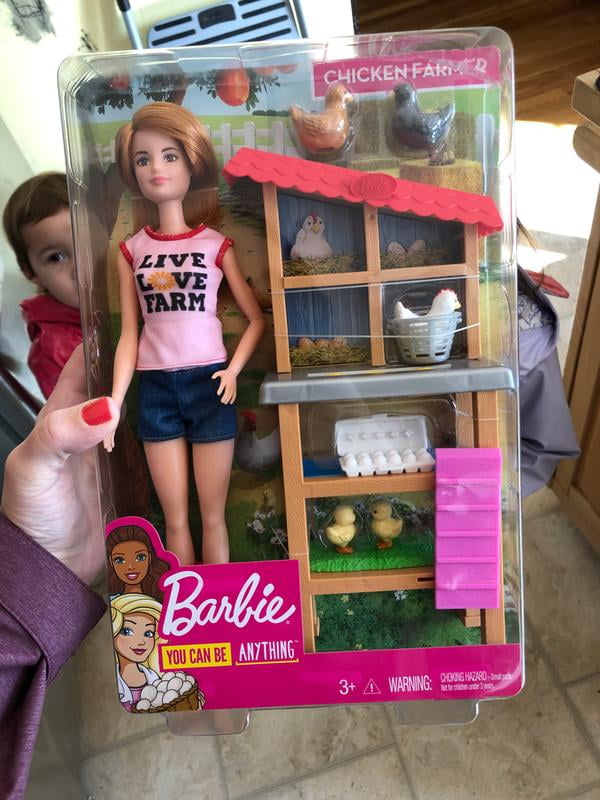 chicken farmer barbie