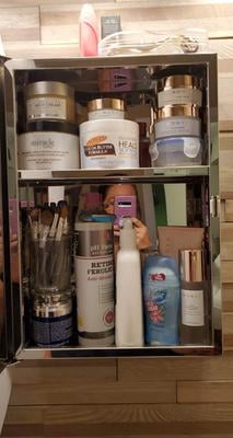 Croydex Tay Oval Stainless Steel Medicine Cabinet 17 X 12 X 4 Hxwxd Walmart Com Walmart Com
