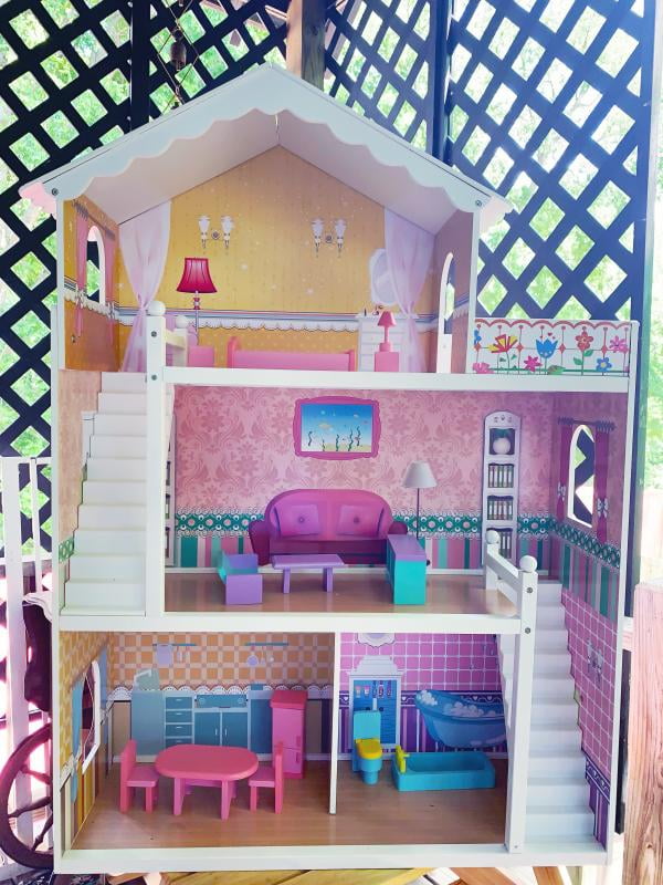 kimball kids pretty garden dollhouse
