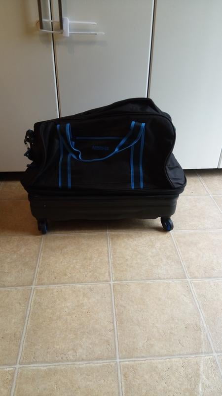 american tourister hybrid wheeled duffel