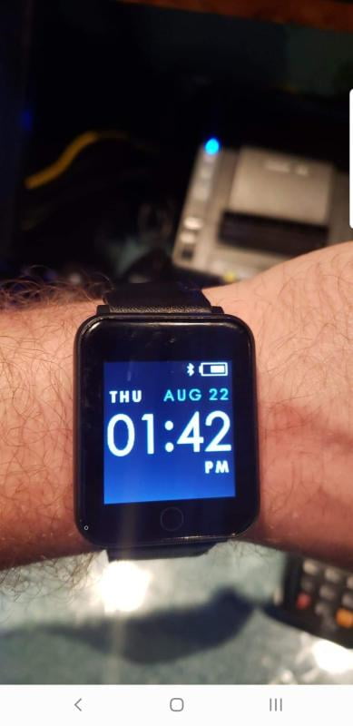 smartwatch itech fusion