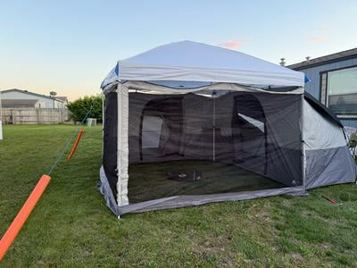 Free Shipping! Ozark Trail 8-Person Connect Tent with Screen Porch