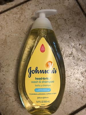 johnson's head to toe wash and shampoo 10.2 oz