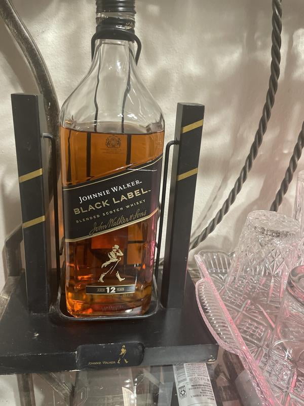 【希少！約30年前】 Johnnie Walker Black Label 1990 Johnnie Walker Black Label Scotch Ad - The premium 12 year