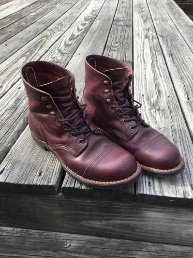 red wing iron ranger oxblood mesa