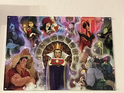 Buffalo Games Disney Villains 500-Piece Jigsaw Puzzle for Adults