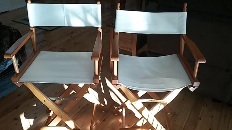 IN 3 SIZES AND 5 COLOURS 4 DIRECTORS CHAIR REPLACEMENT COVERS 4 SETS