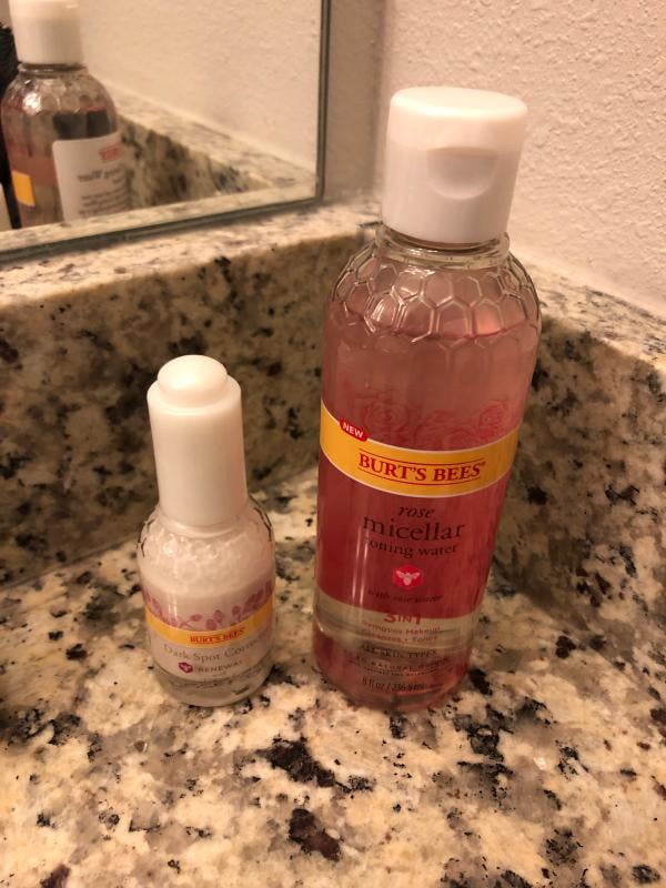 burt's bees micellar toning water