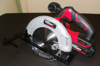Customer reviews for Hyper Tough 20V Lithium Ion 6 1 2 inch Circular Power Saw Cordless Power Saw Type Battery Power Type AQ80022G Walmart